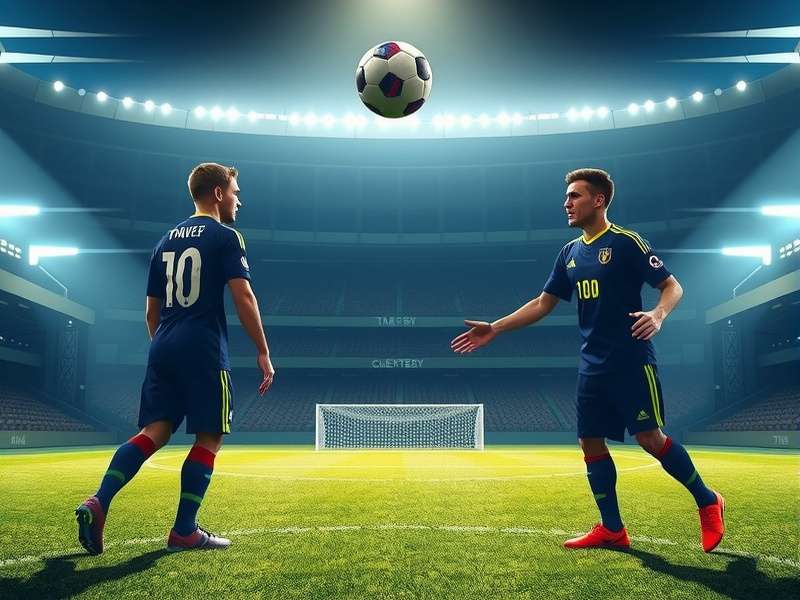 Head Soccer 2022 gameplay screenshot showing characters in action