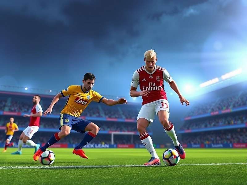 LaLiga Head Soccer 2025 gameplay screenshot showing new characters and stadium