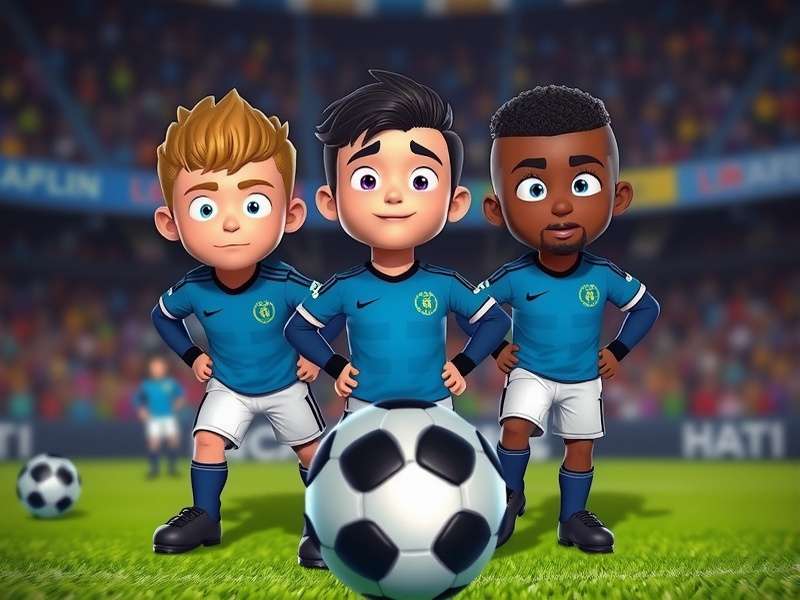 Storm Character Head Soccer