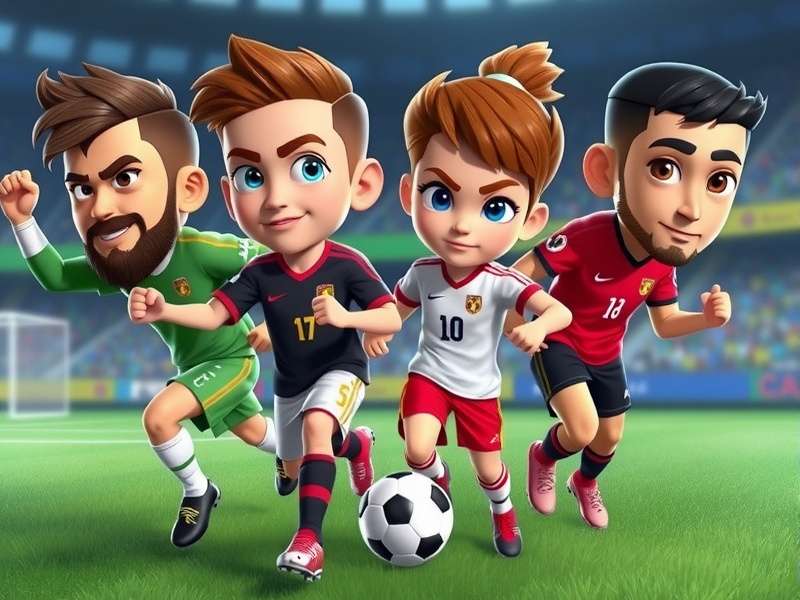 Head Soccer All Characters Roster 2025 Collage