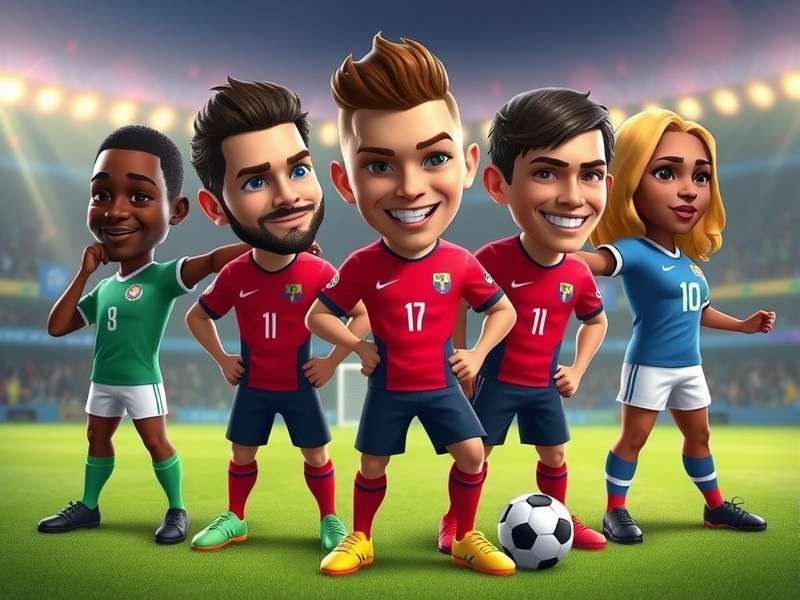 Gravity Keeper Head Soccer Character