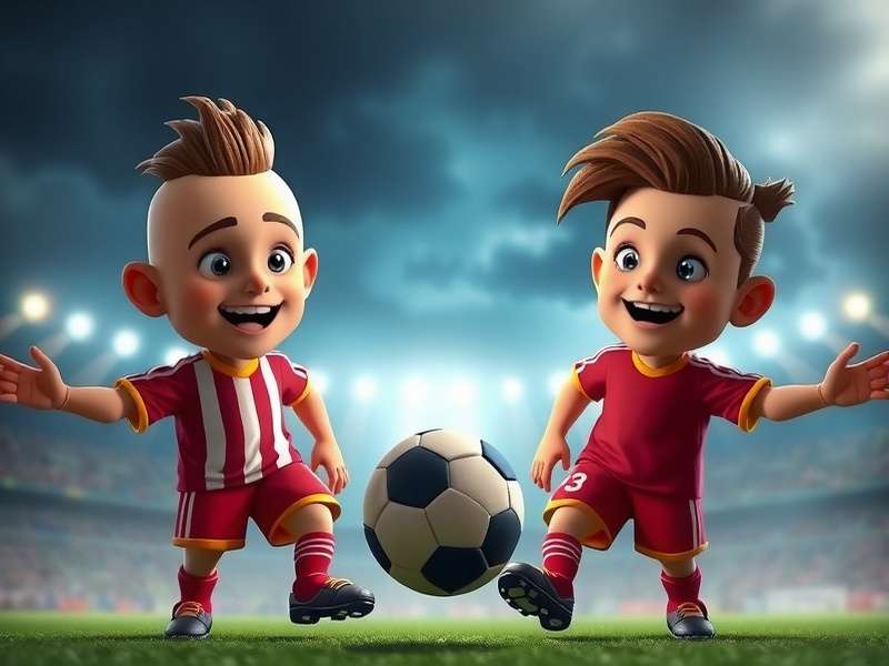 Dragon Character Head Soccer