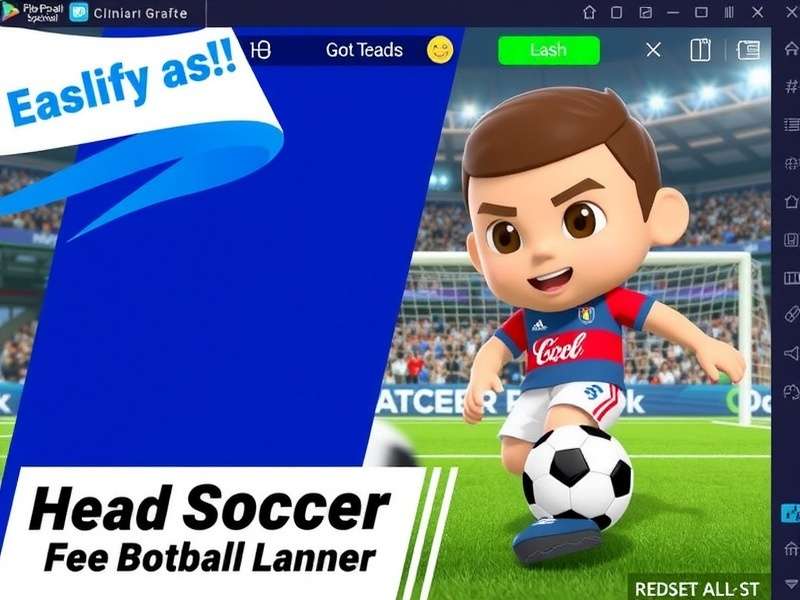 Head Soccer 2025 Mod APK Gameplay Screenshot