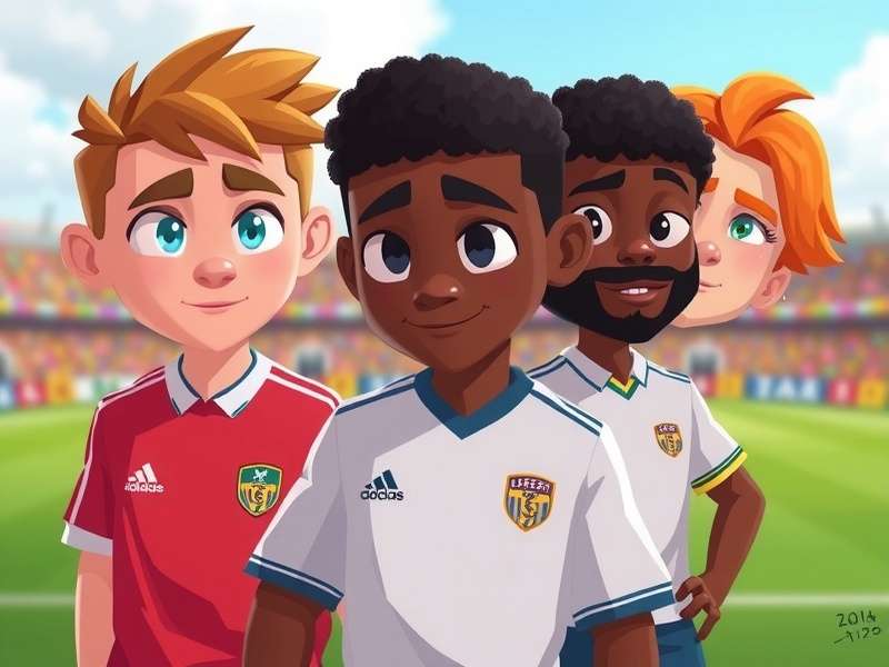 Soccer ball character