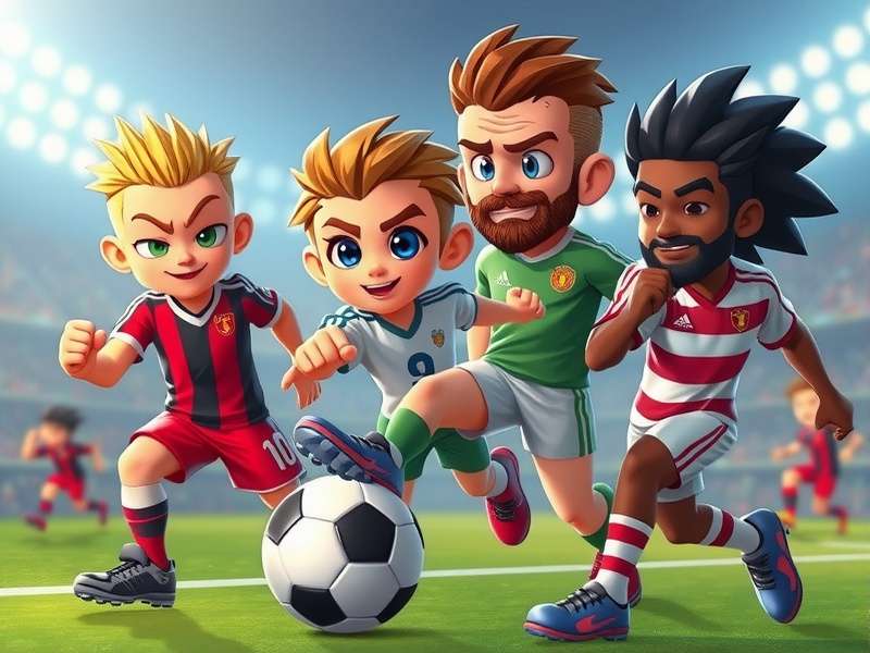 Alien Character Head Soccer