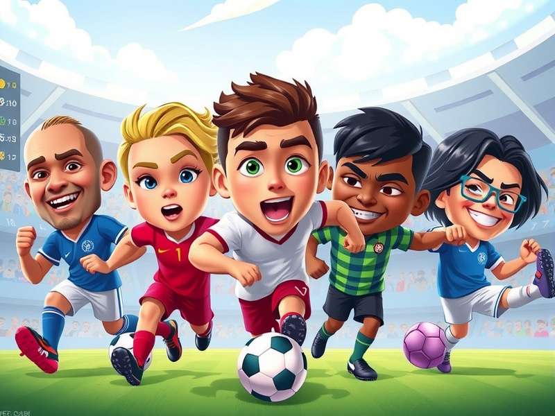 Visual chart comparing Head Soccer character tiers S through C