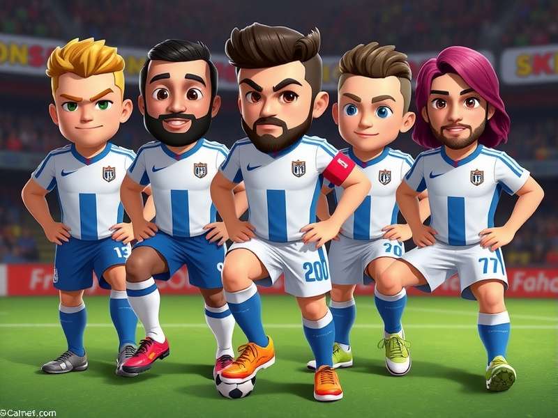 Clown Character Head Soccer