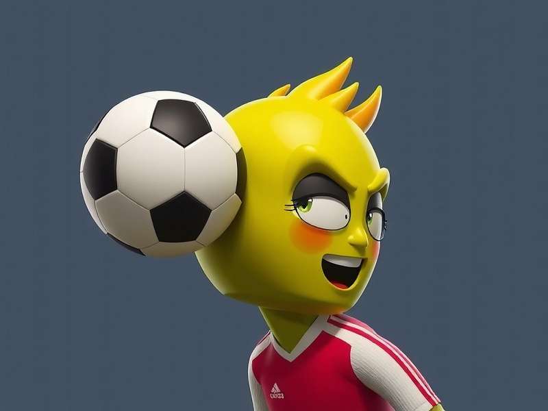 Head Soccer game screenshot showing character selection screen