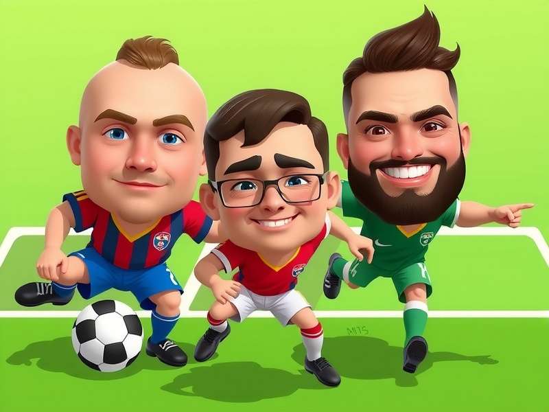 Samurai Character Head Soccer