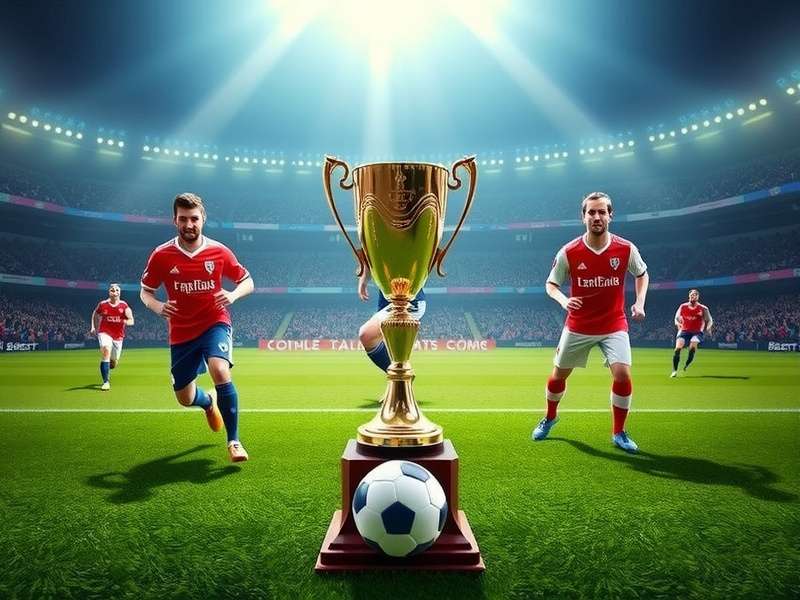 Concept art for Head Soccer 2026 World Cup stadium