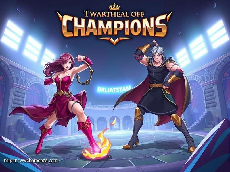 Dynamic Head Soccer gameplay featuring a Dvadi Champion in action