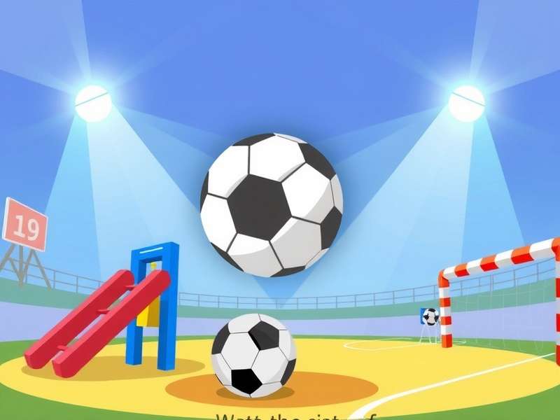 Math Playground Soccer Head gameplay screenshot showing a soccer match with math equations on the screen