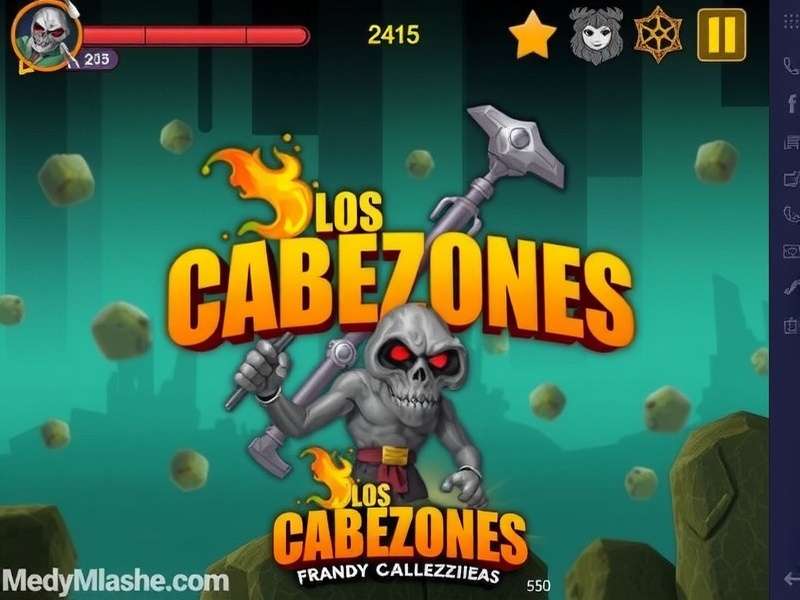 Los Cabezones characters lineup in Head Soccer