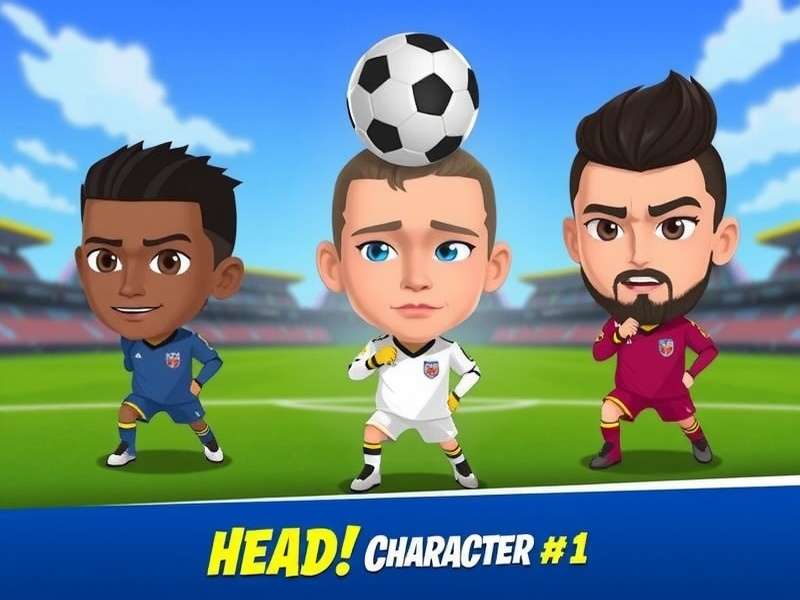 Head Soccer Survival Mode gameplay showing diverse characters