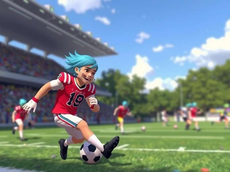 Head Soccer gameplay featuring diverse characters