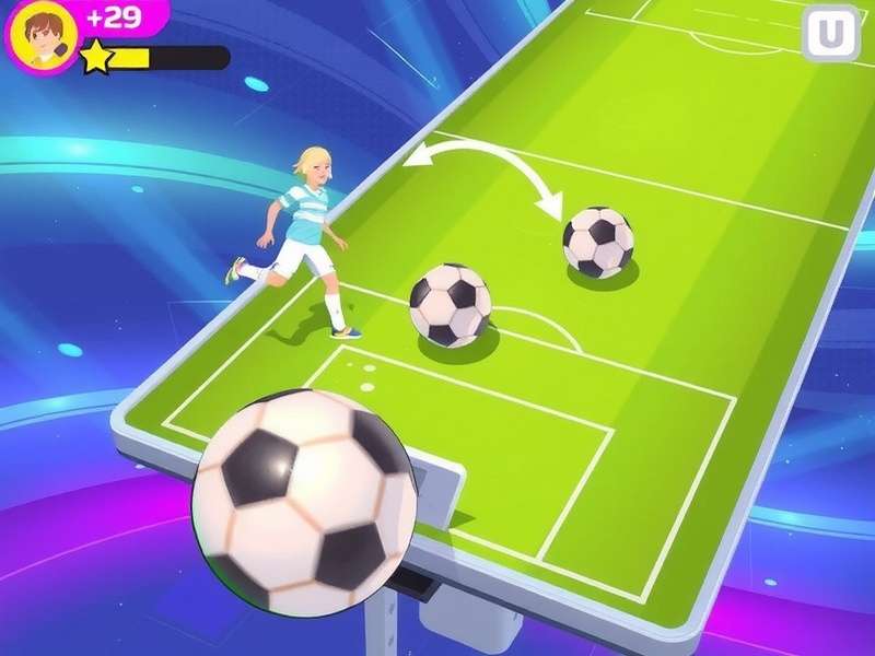 Glitch Head Soccer 2025 gameplay screenshot showing special effects and characters