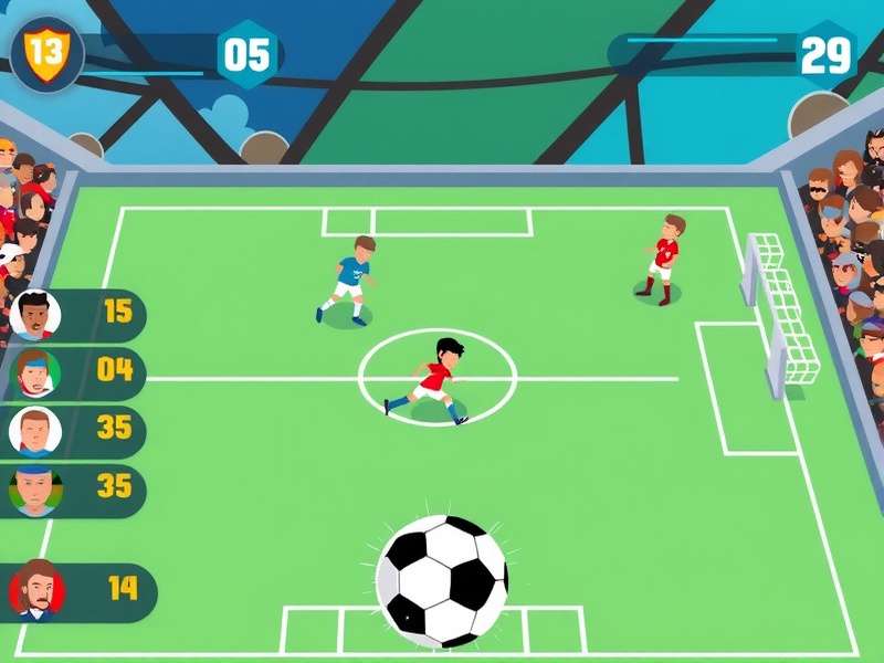 Head Soccer Points Gameplay Screenshot showing high score