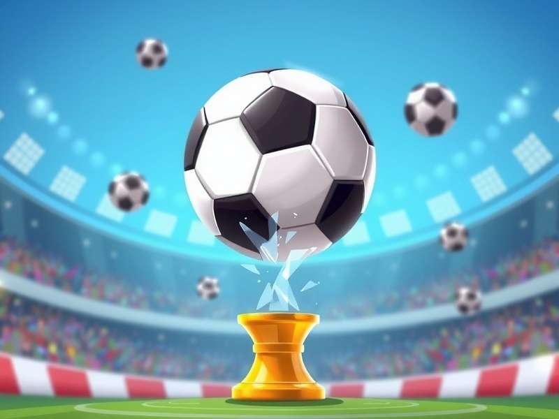 Head Soccer Head Cup Glitch Visual Representation