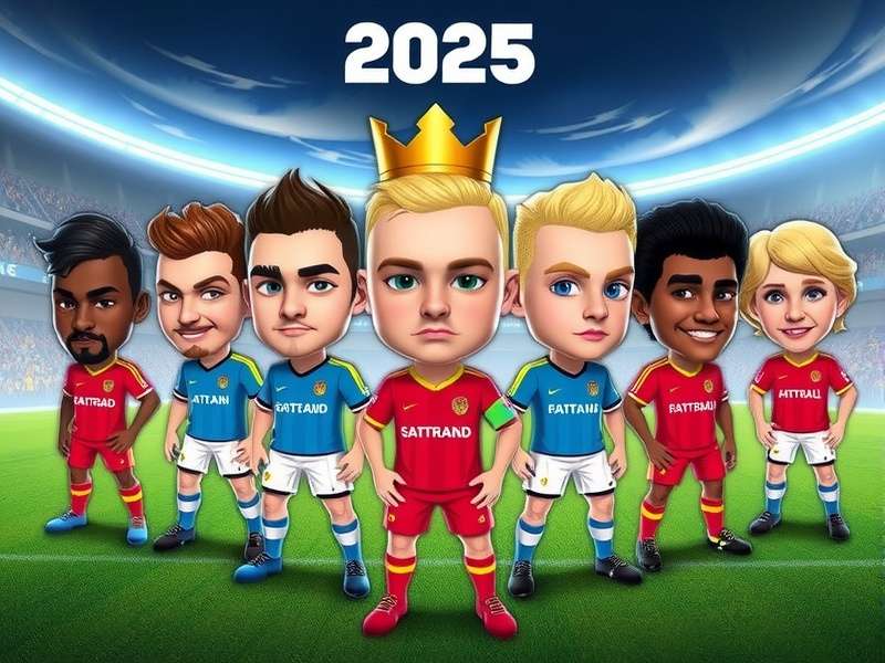 Head Soccer character 'Blitz' in action