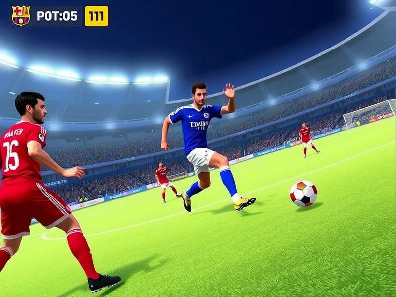 Head Soccer gameplay screenshot showing character selection