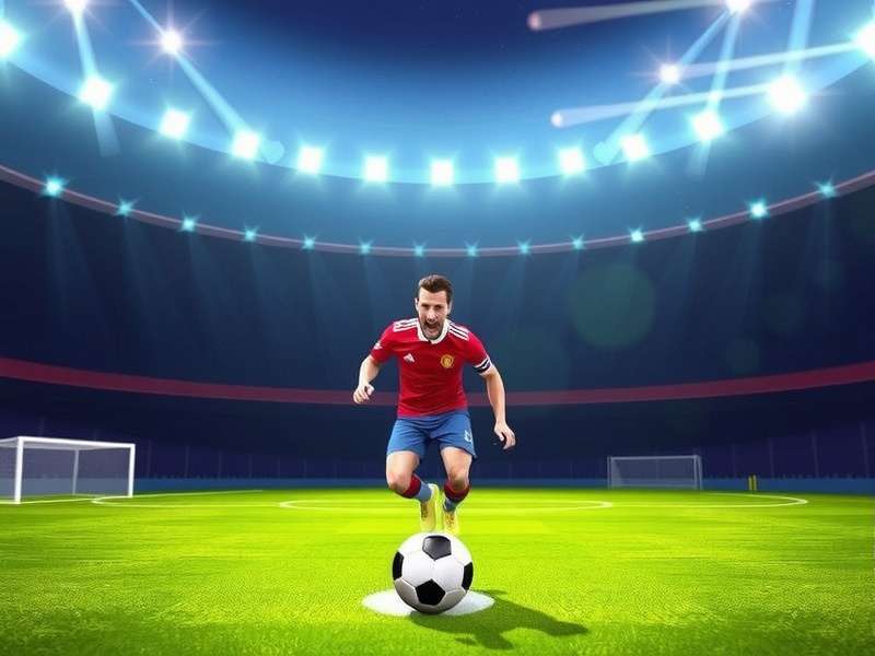 Head Ball Soccer intense match between two unique characters