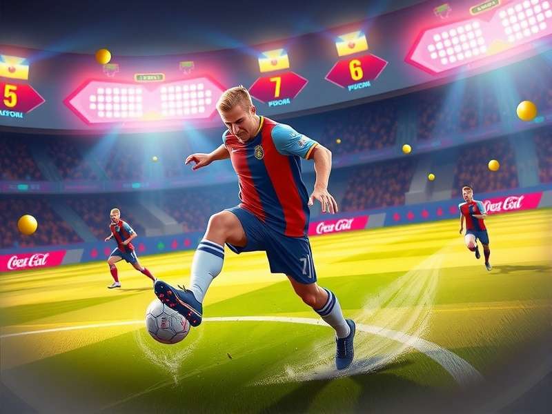 Dvadi Foot character artwork from Head Soccer game featuring signature big-head design