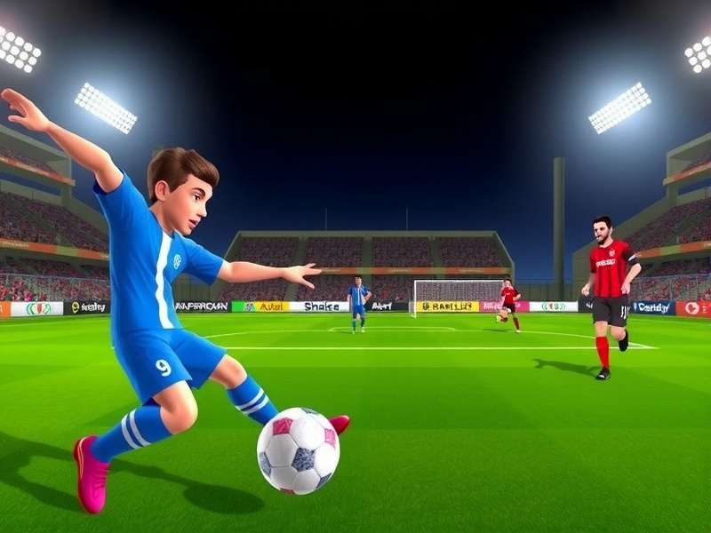 Head Soccer Az Games – epic match screenshot with big-headed players on a vibrant pitch