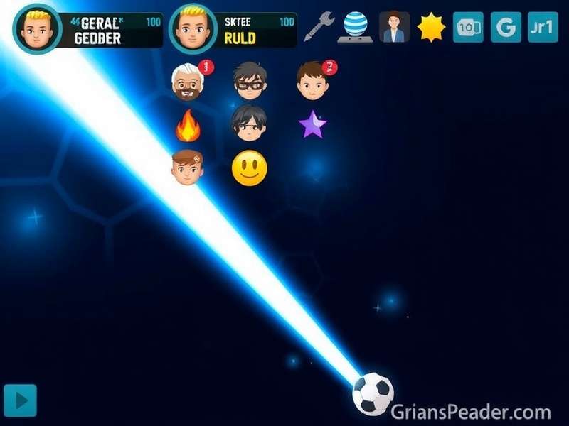 Head Soccer game screenshot showing all characters unlocked using glitch method on a mobile device